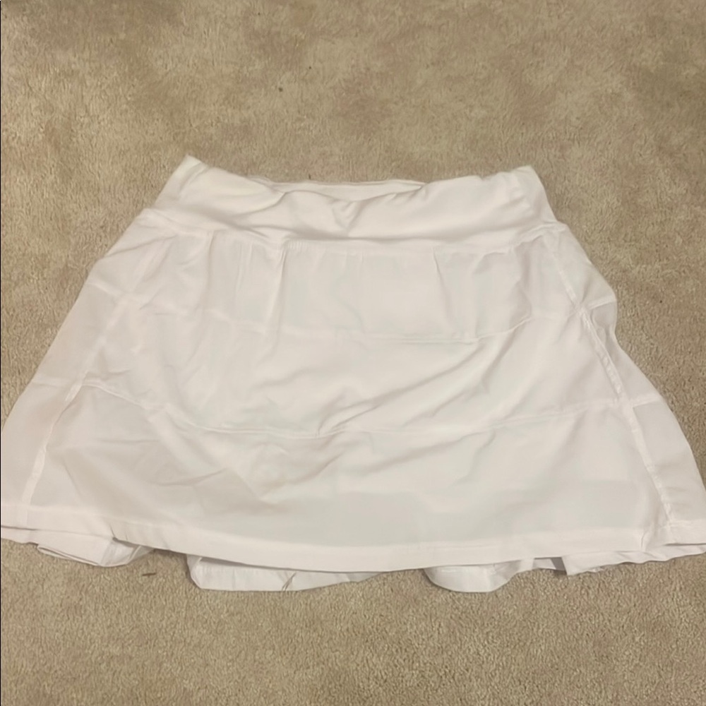 White Tennis Skirt